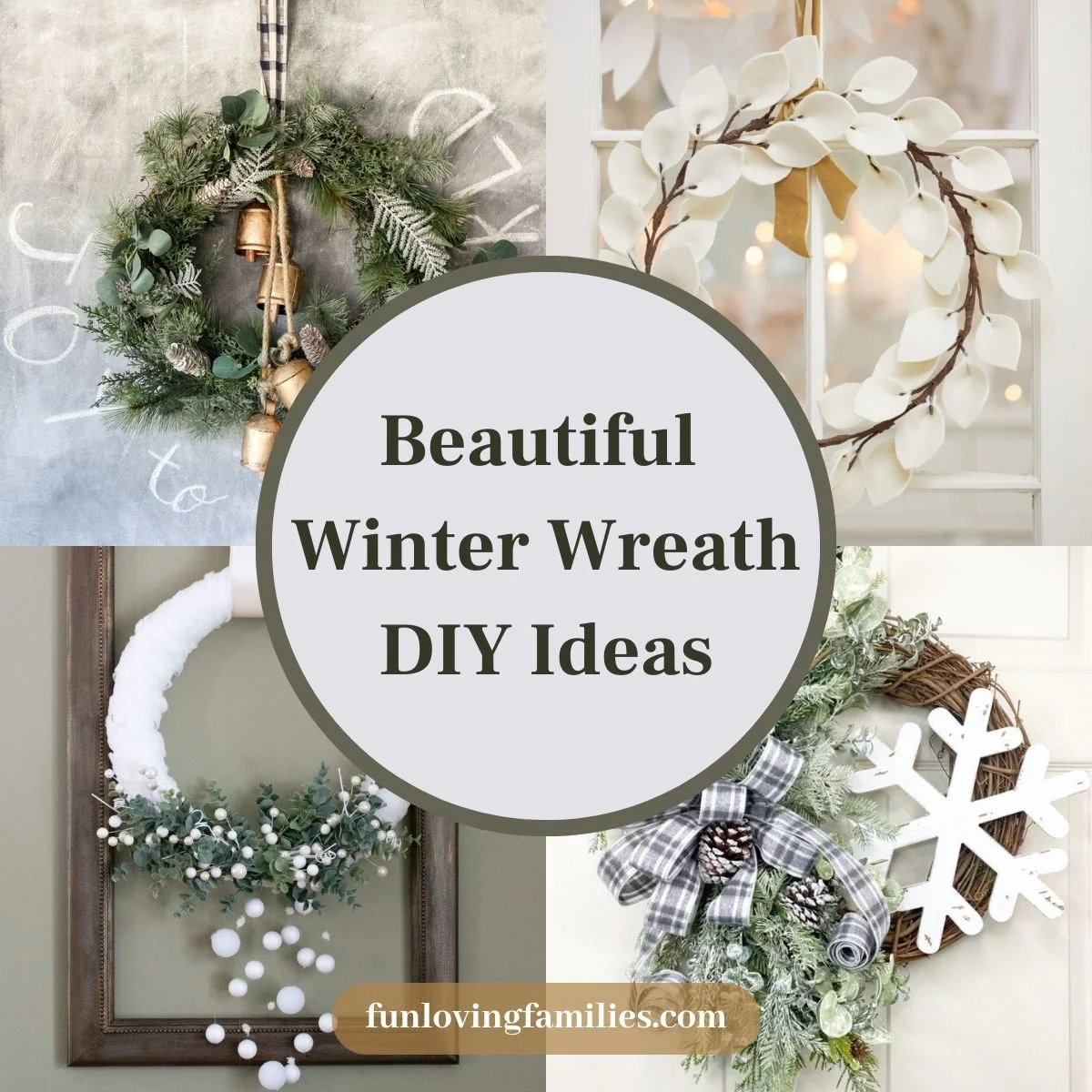 DIY Grapevine Pinecone Wreath - Lolly Jane