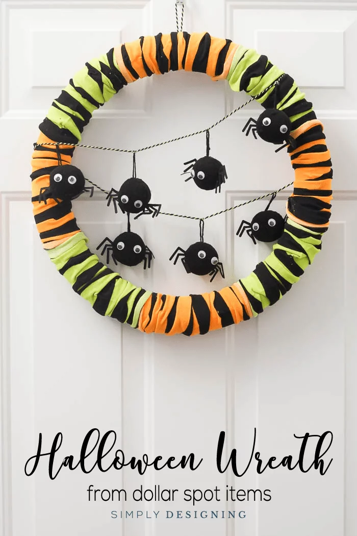 Easy Halloween Wreath