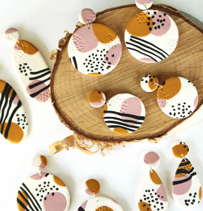 36 Best Polymer Clay Earrings Tutorials & Ideas Fun Loving Families