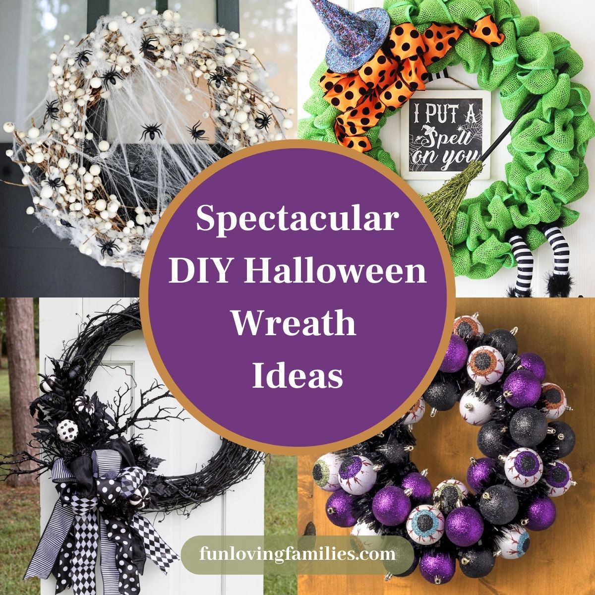 DIY Halloween Wreath Ideas