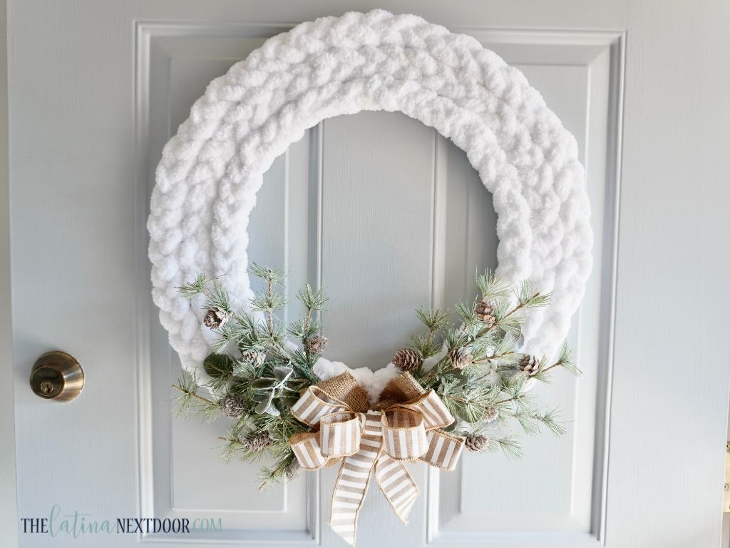 Simple and Elegant Winter Wreath