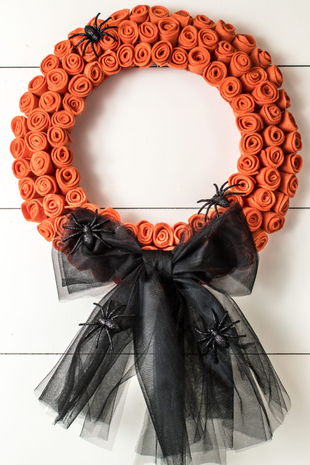 A Dollar Store DIY Halloween Wreath