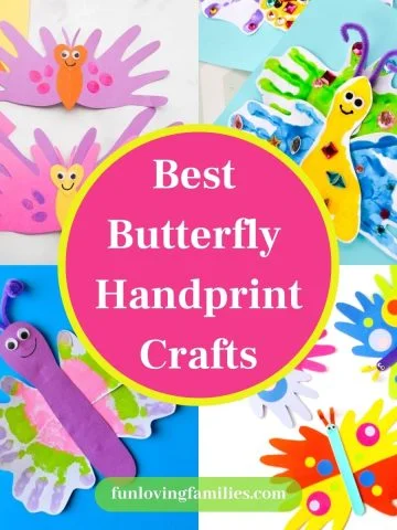 Best Butterfly Handprint Crafts and Ideas