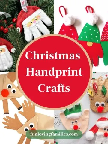 Christmas Handprint Crafts