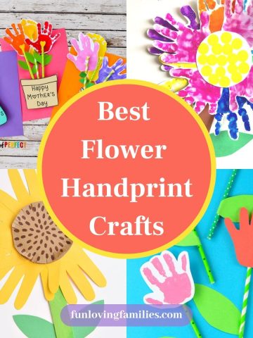 Best Flower Handprint Crafts and Ideas