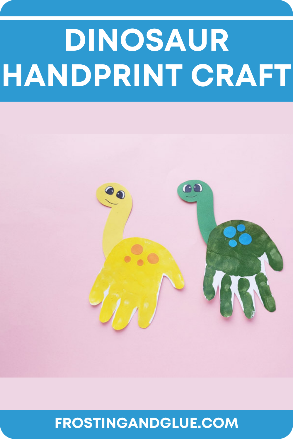Dinosaur Handprint Craft
