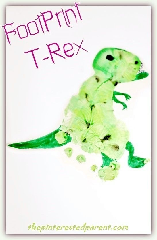 Footprint T-Rex