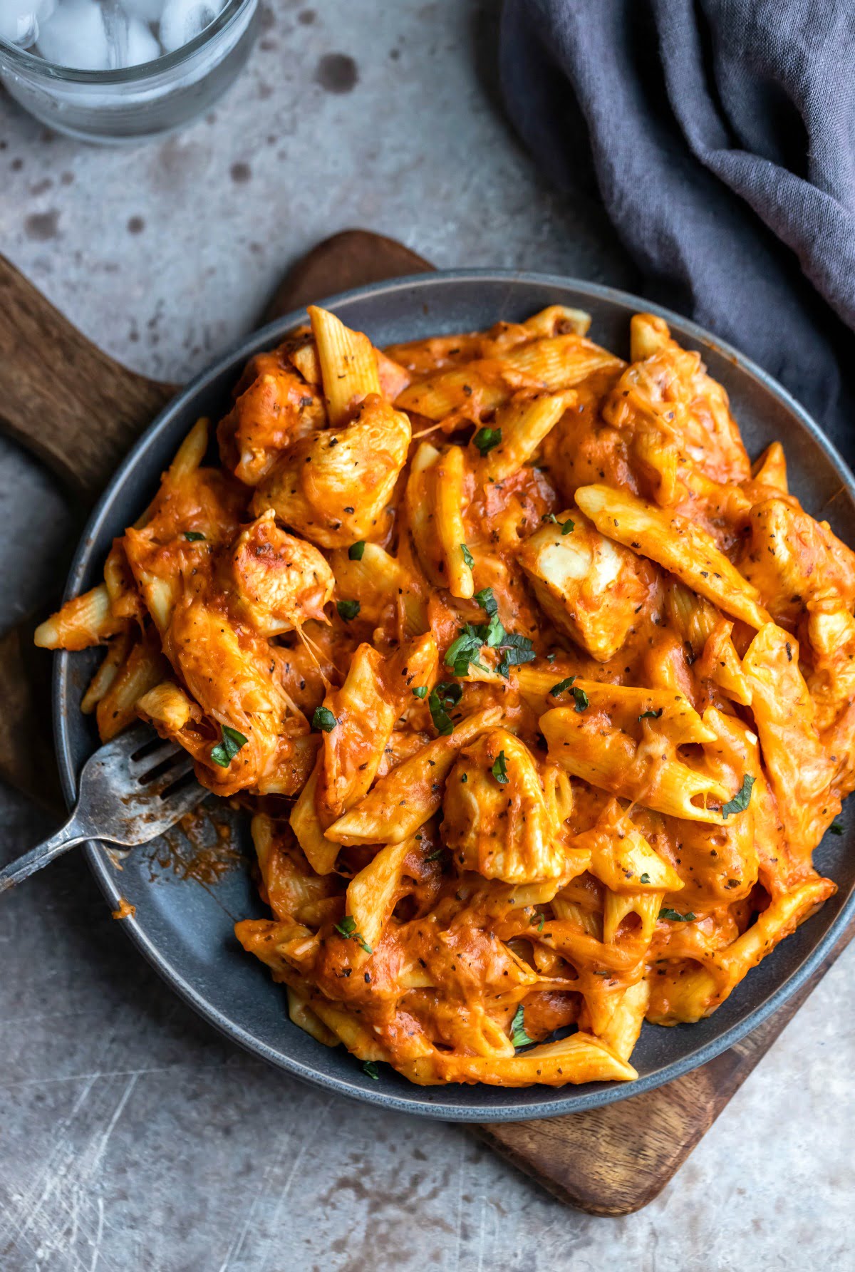 Instant Pot Chicken Parmesan Pasta