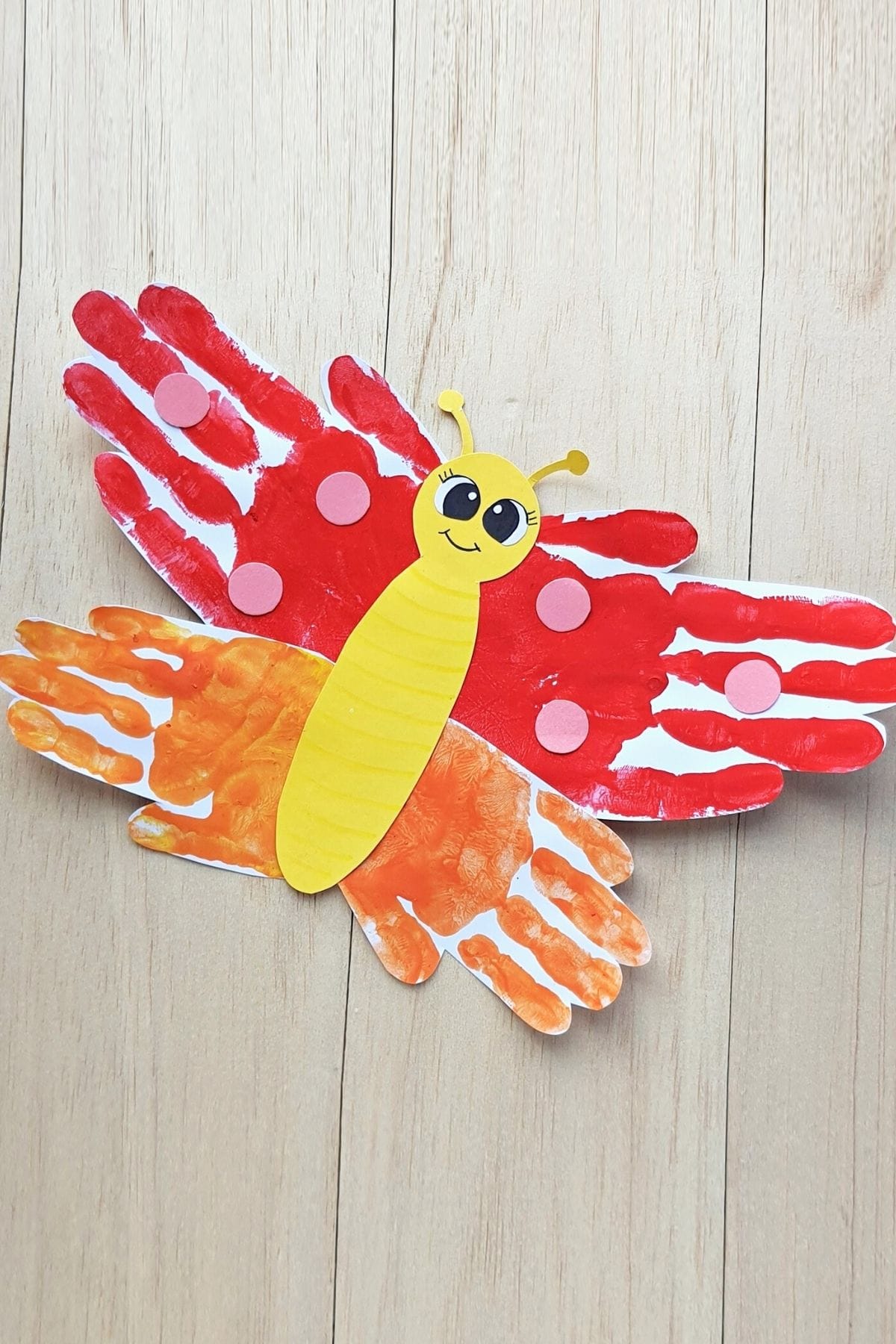 Easy Butterfly Handprint Craft for Kids of All Ages