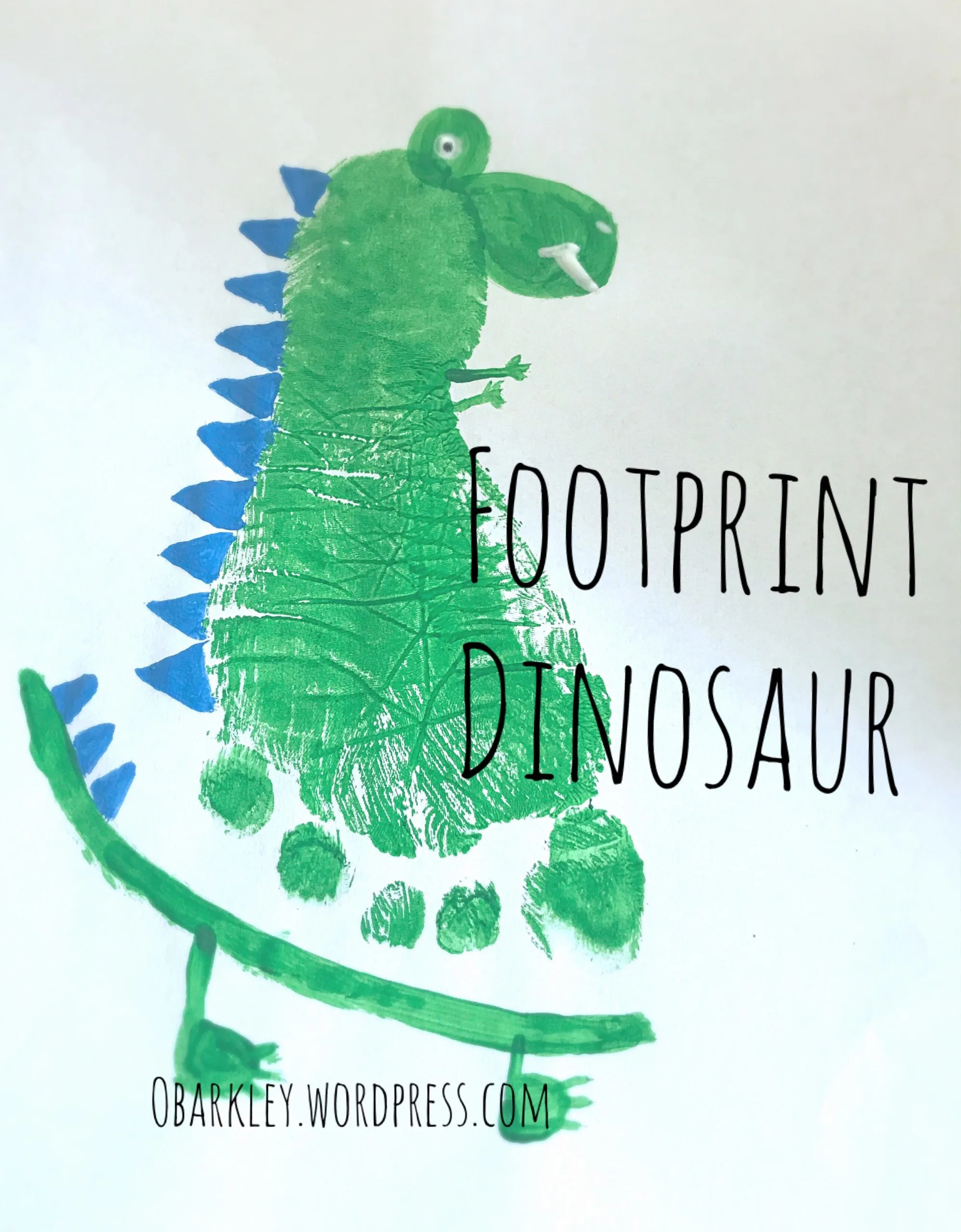 Footprint Dinosaur