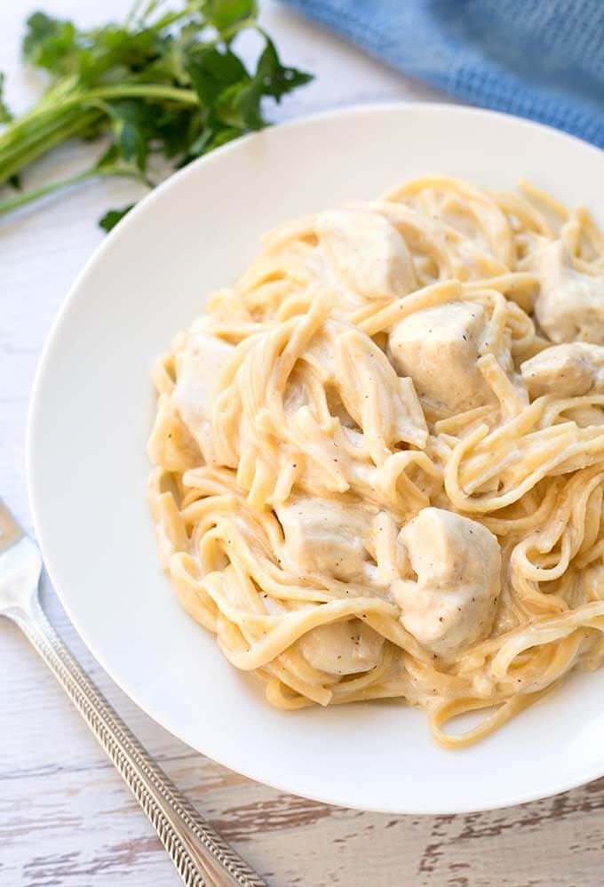 Instant Pot Fettuccine Alfredo