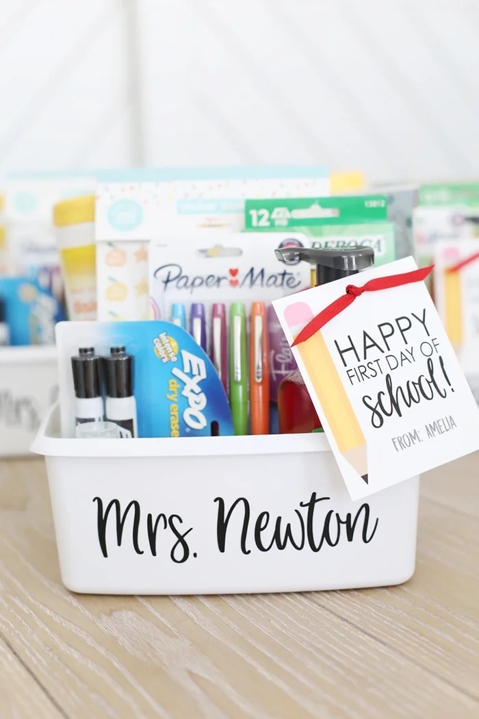 First Day of School Teacher Gift Idea