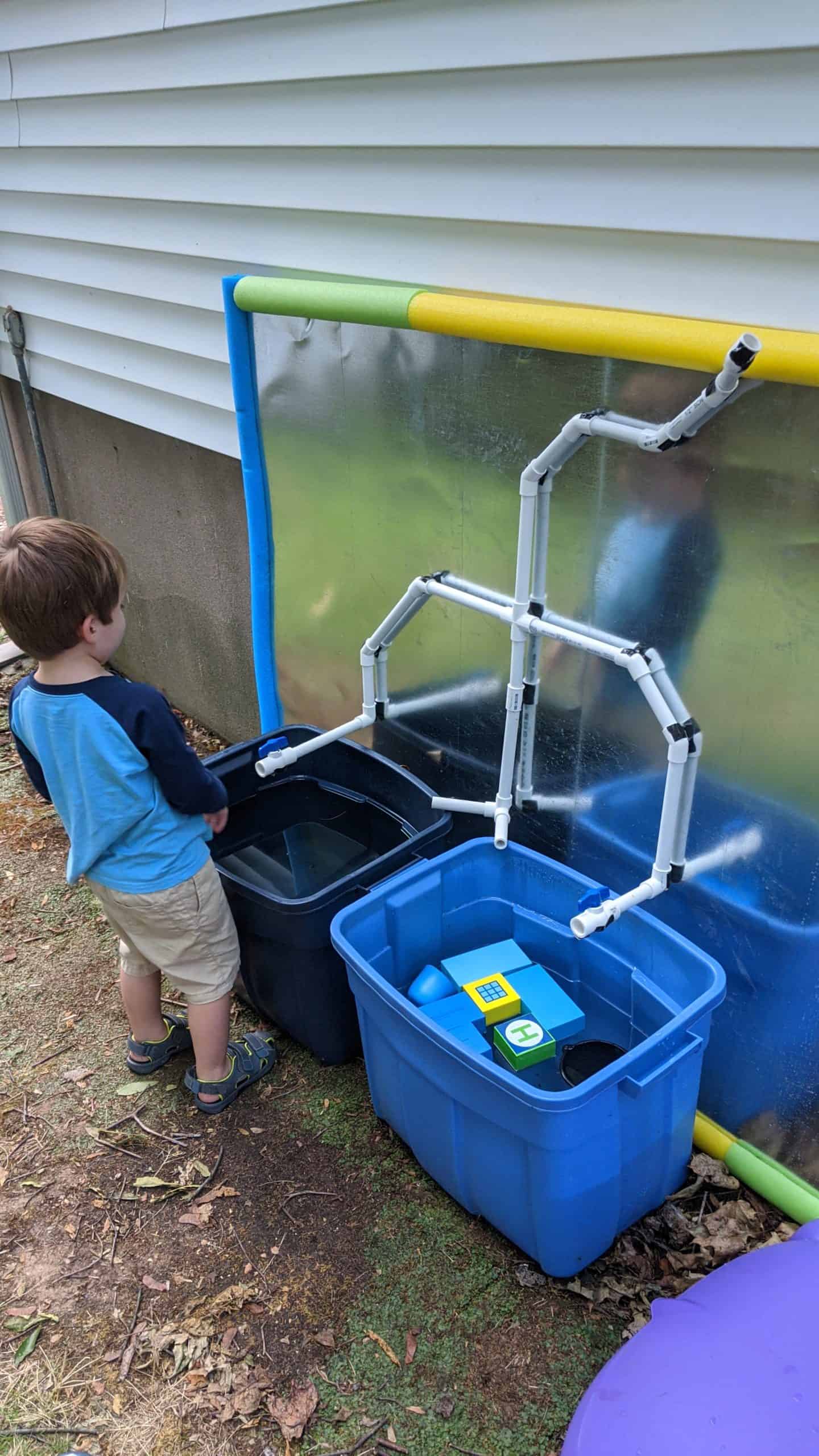 DIY Marble Run And Water Wall