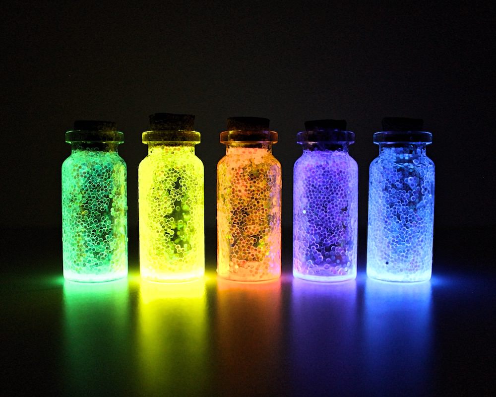 DIY Miniature Glow Stick Fairy Jars