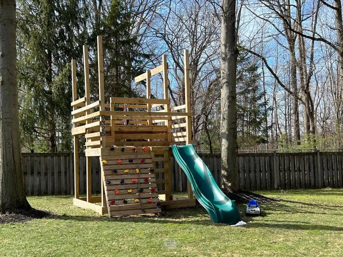 Build A DIY Playset For Your Backyard