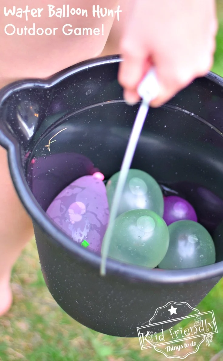 Water Balloon Hunt Outdoor Game