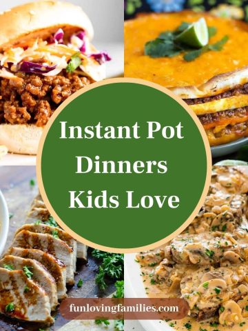 Kid Friendly Instant Pot Dinner Recipes