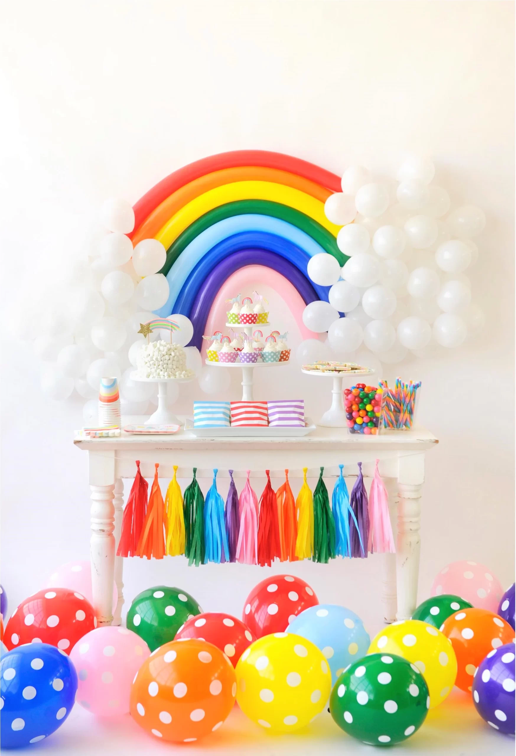 Rainbow Birthday Party Decoration Ideas