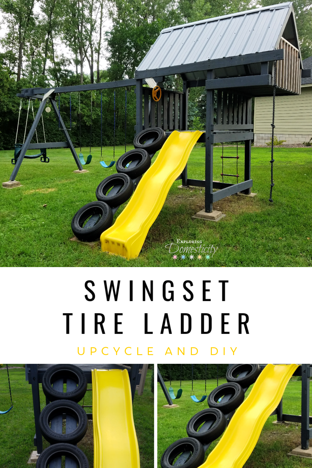 Tire Climbing Ladder