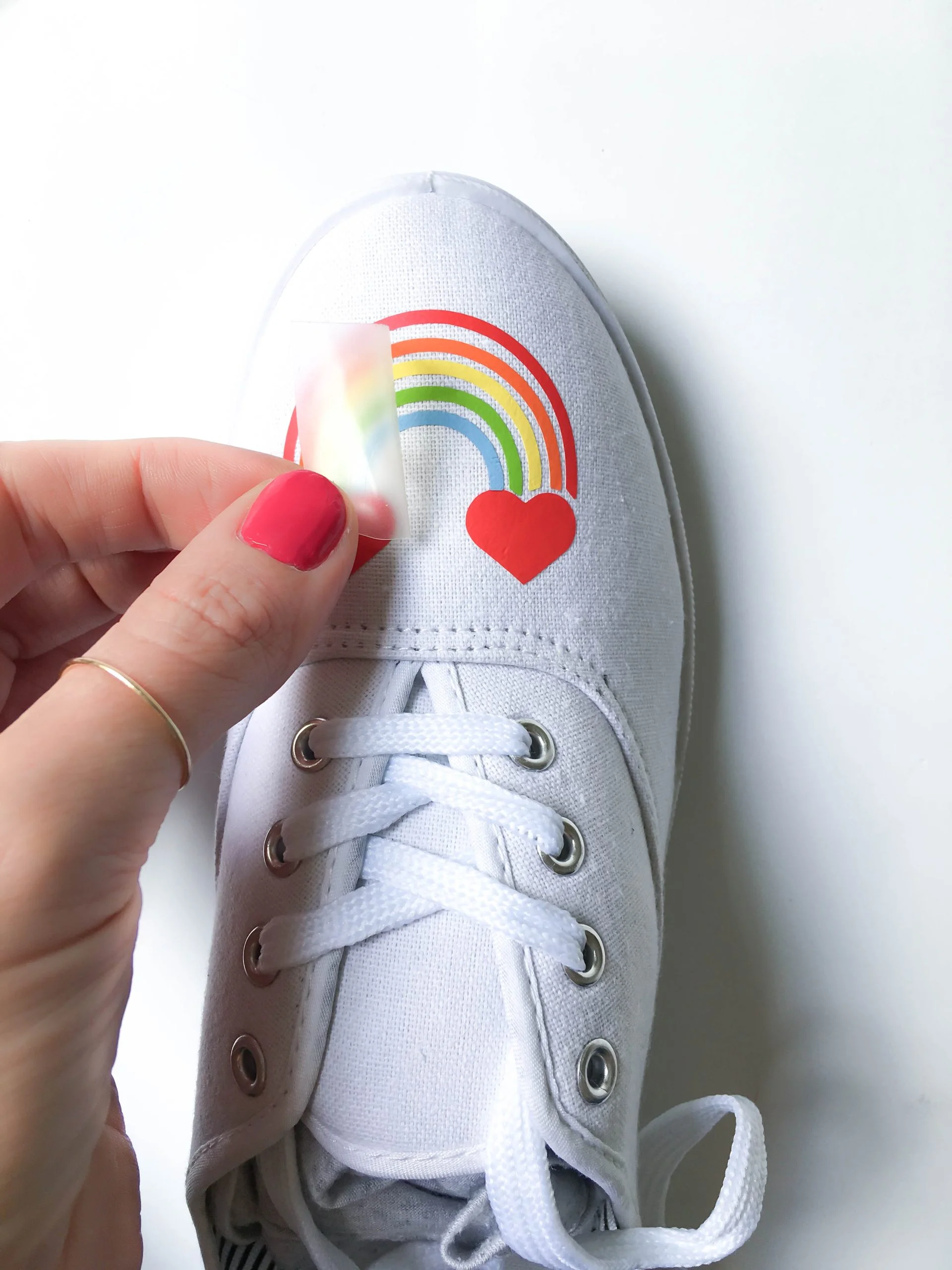 Rainbow Canvas Shoes