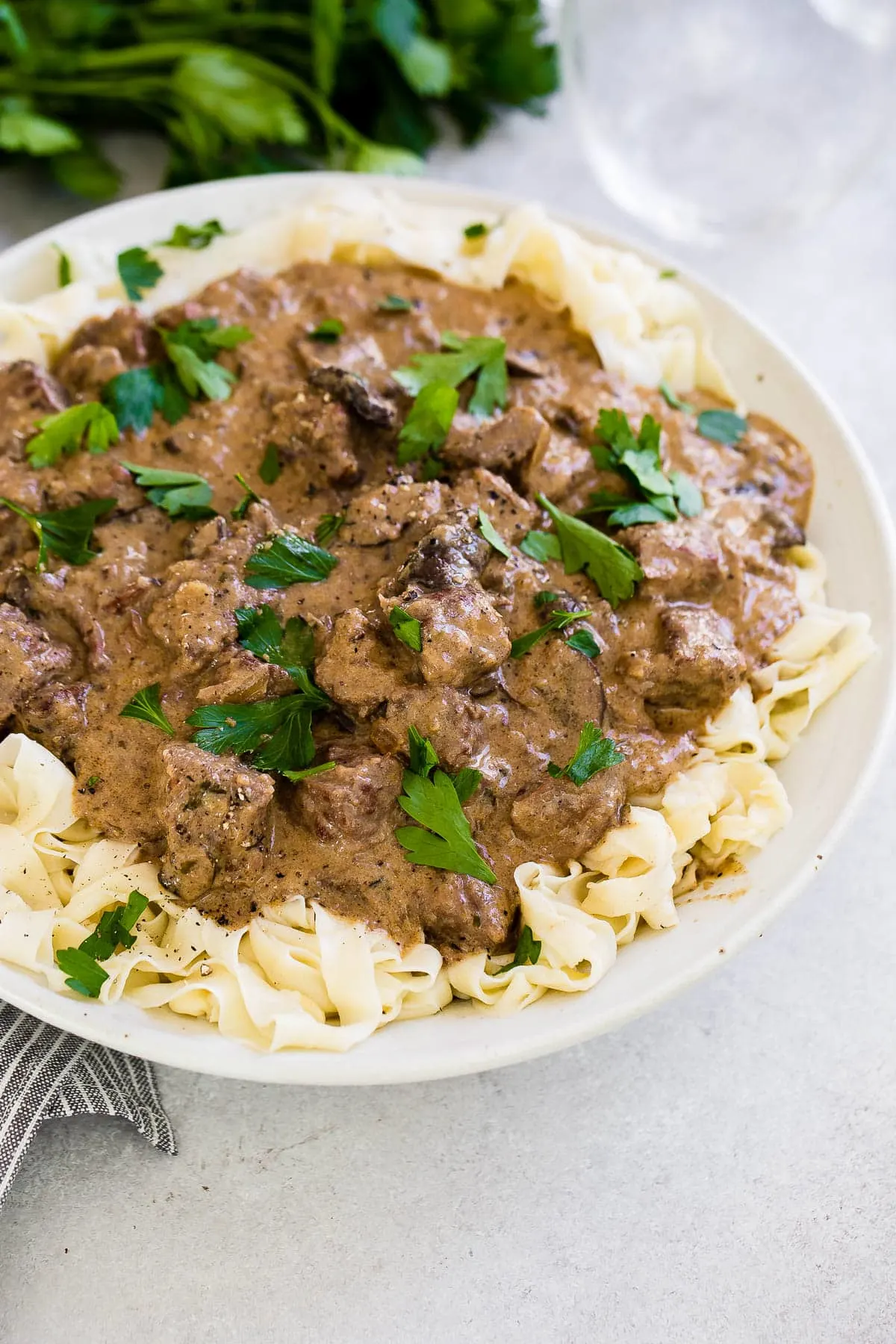 Easy Instant Pot Beef Stroganoff