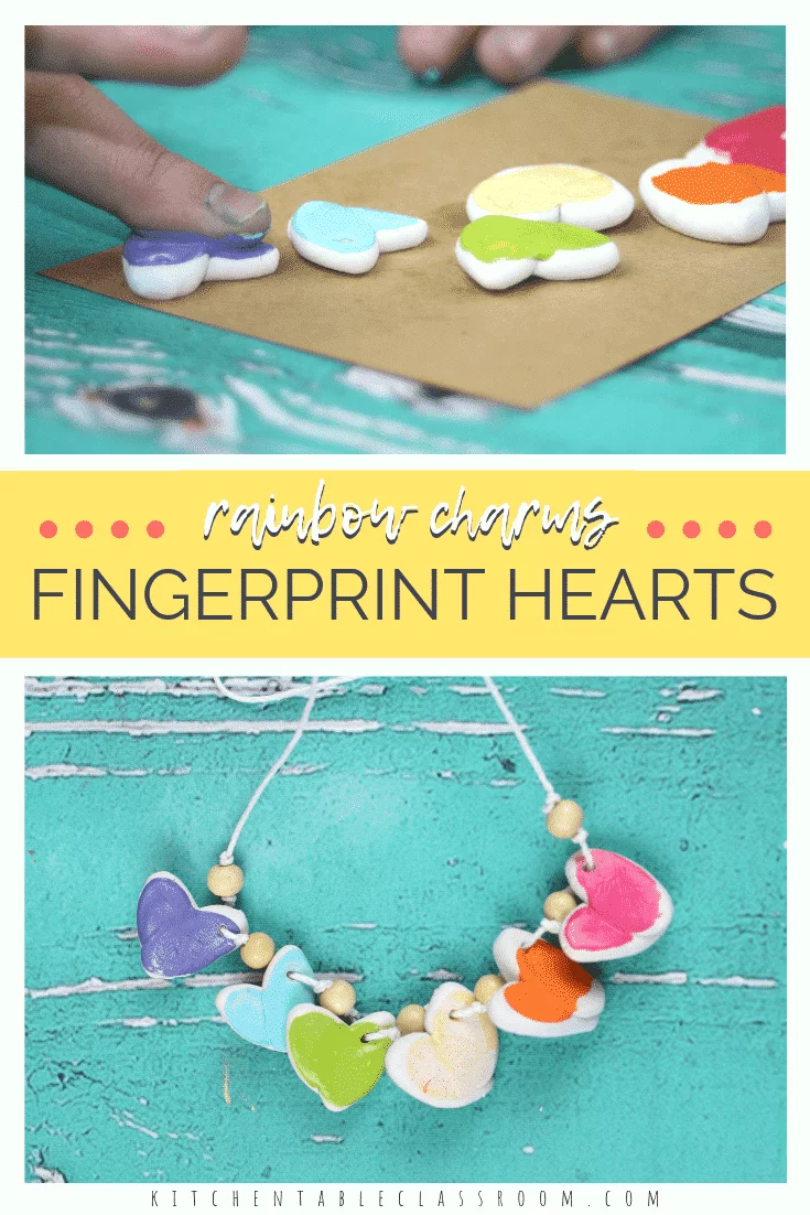 Clay Fingerprint Charms