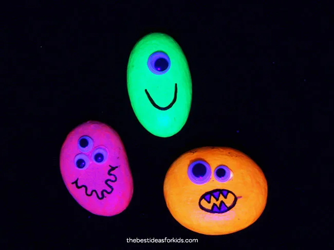 Glow In The Dark Monster Rocks