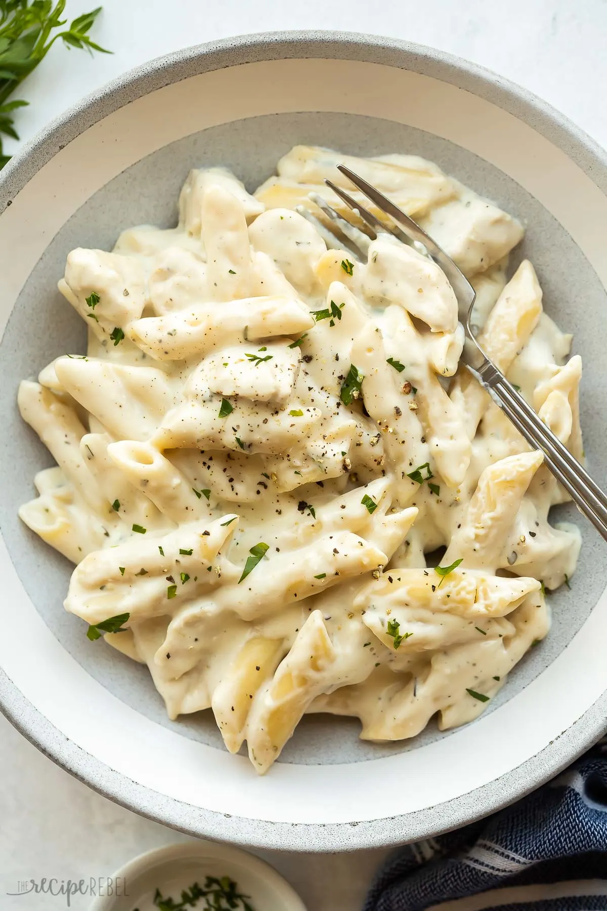 Instant Pot Chicken Alfredo Pasta