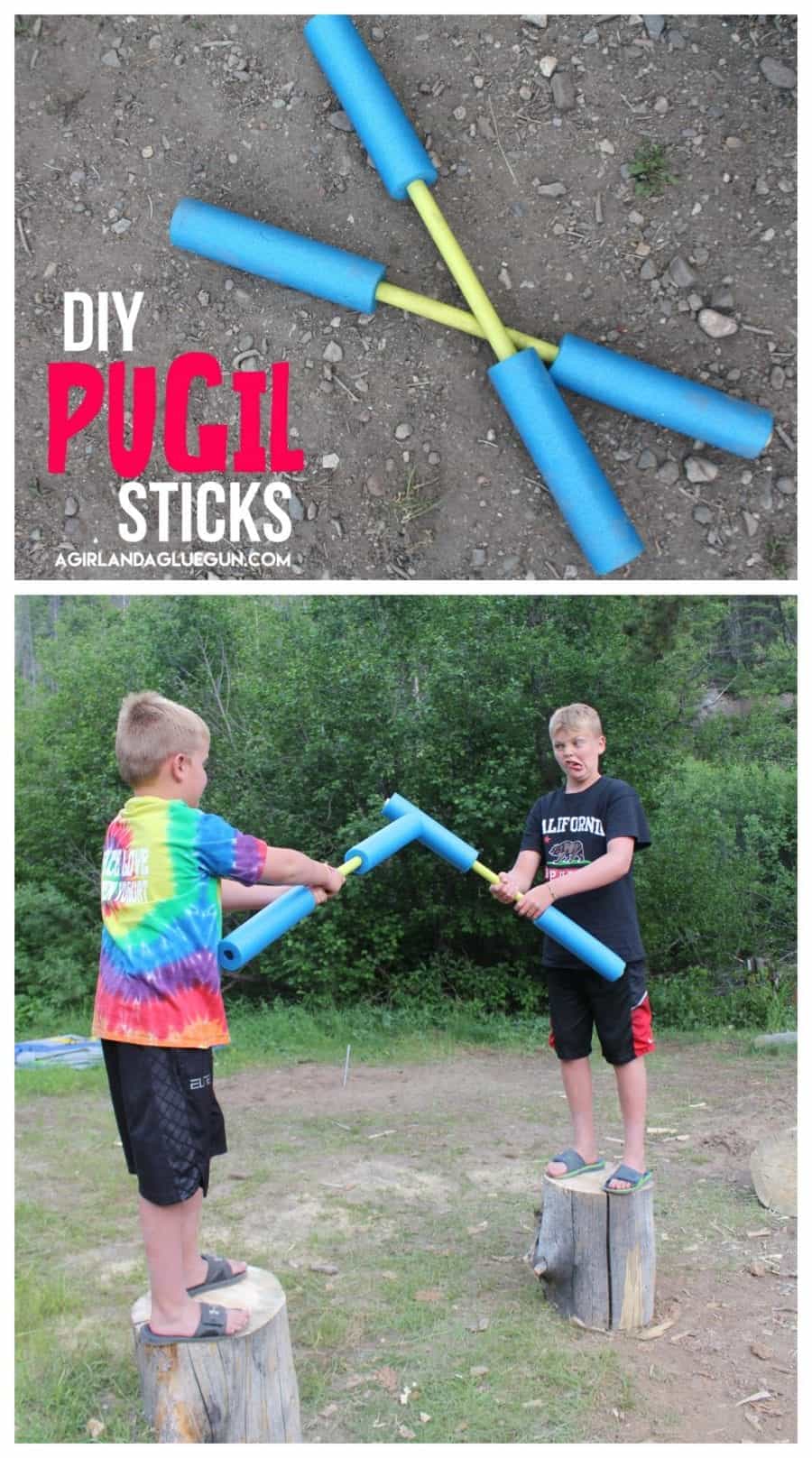 DIY Pugil Sticks