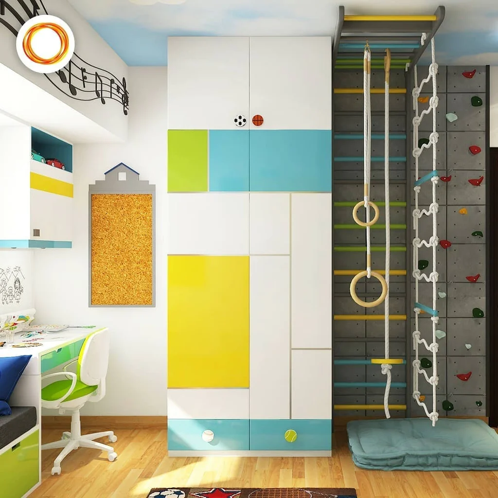 Fun Play Gym Ideas For Your Kids’ Room