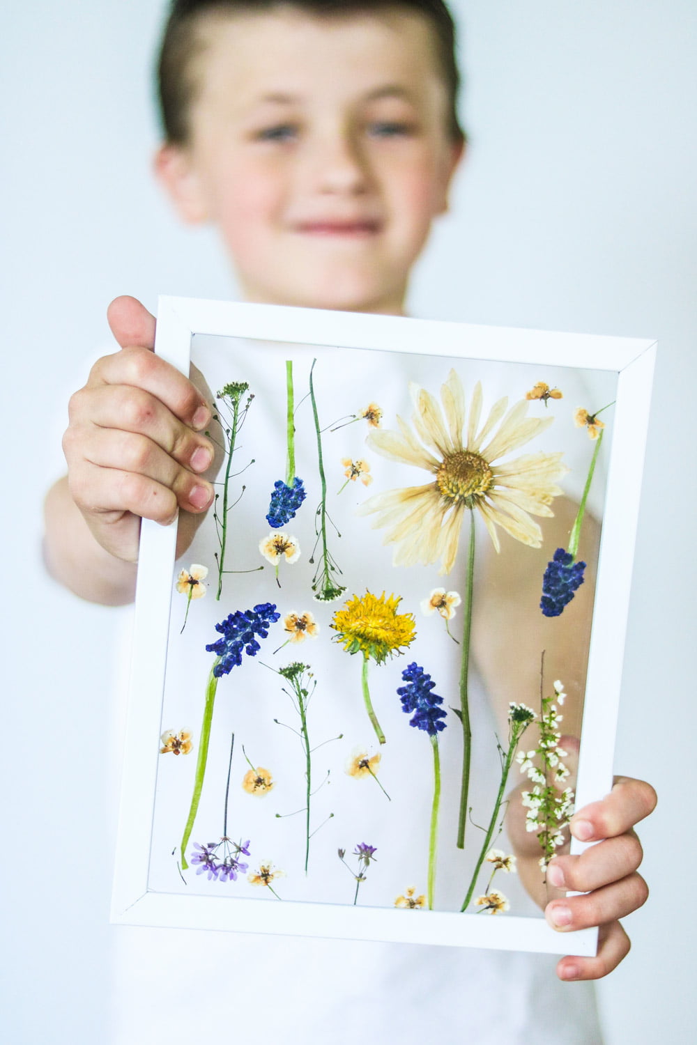 Pressed Flowers Mother’s Day Craft