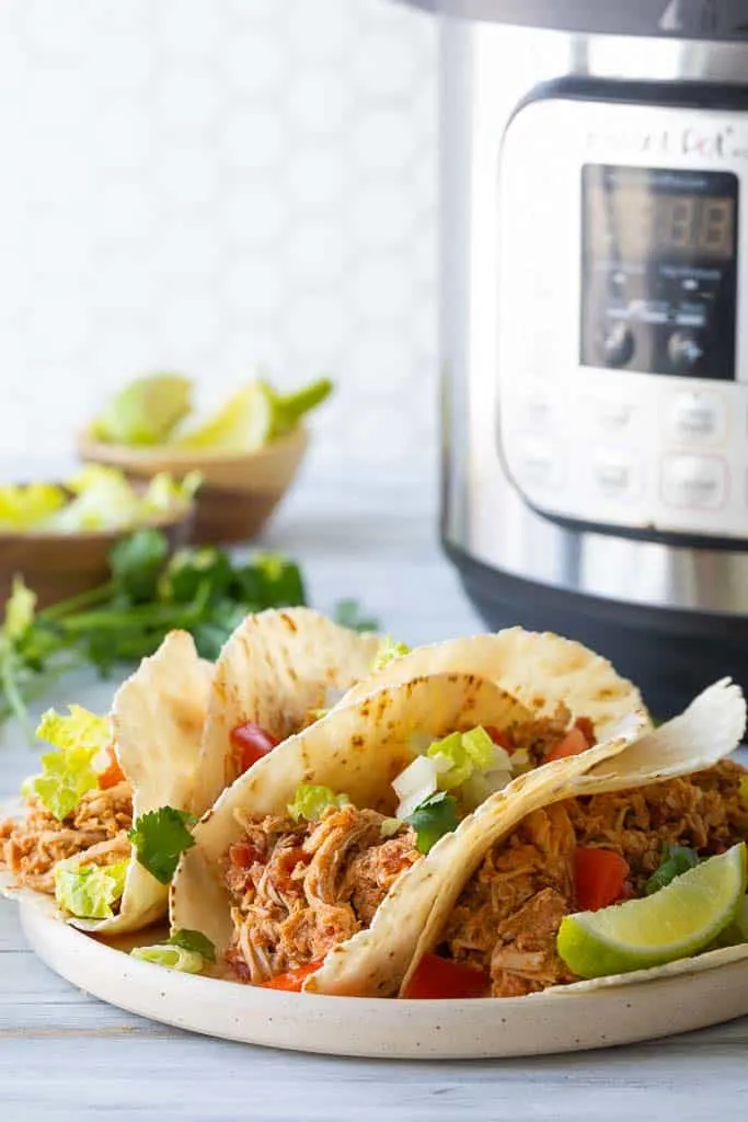 Instant Pot Chicken Tacos