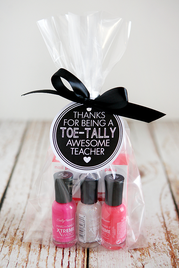 Toe-tally Awesome Teacher Gift