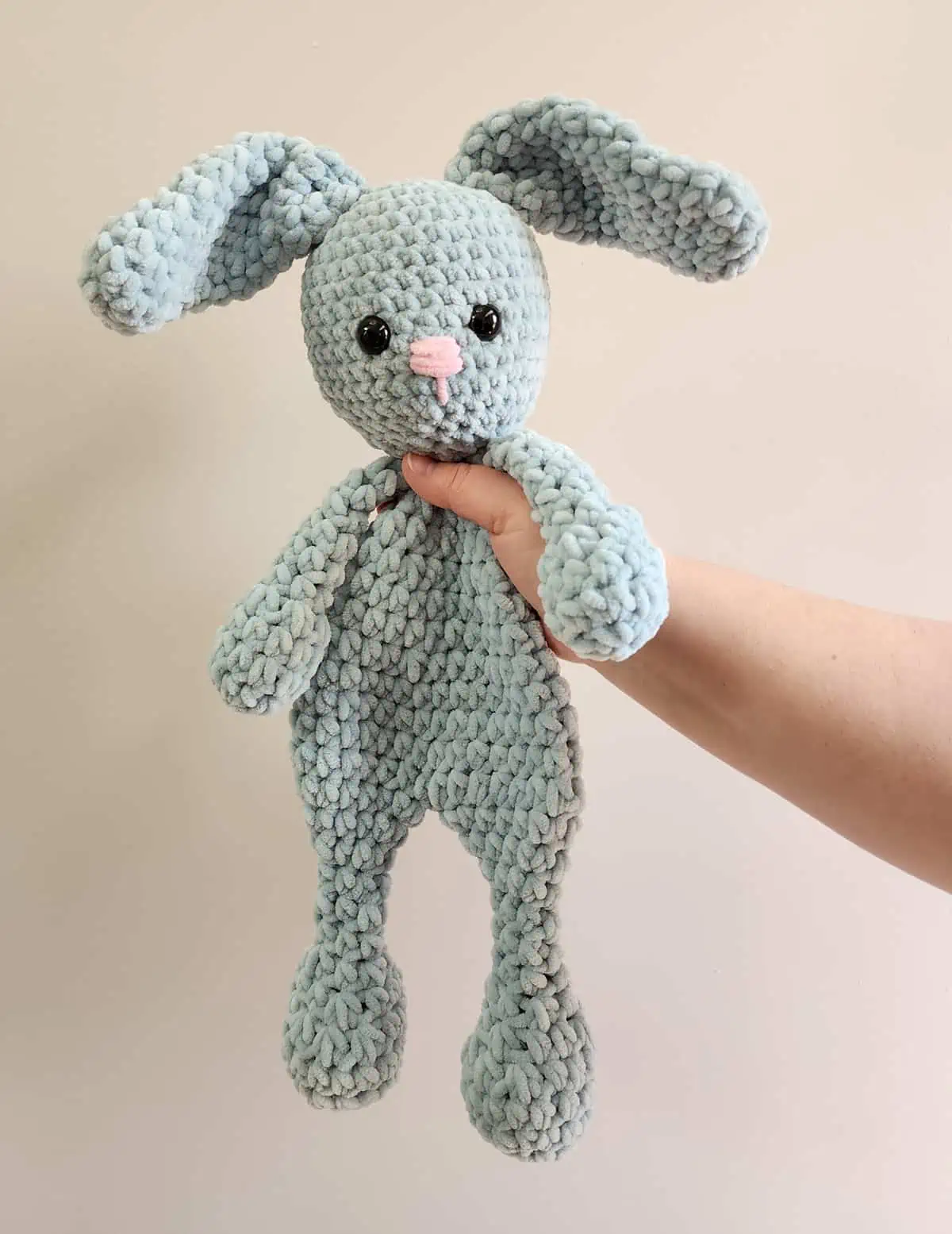 Bunny Crochet Snuggler