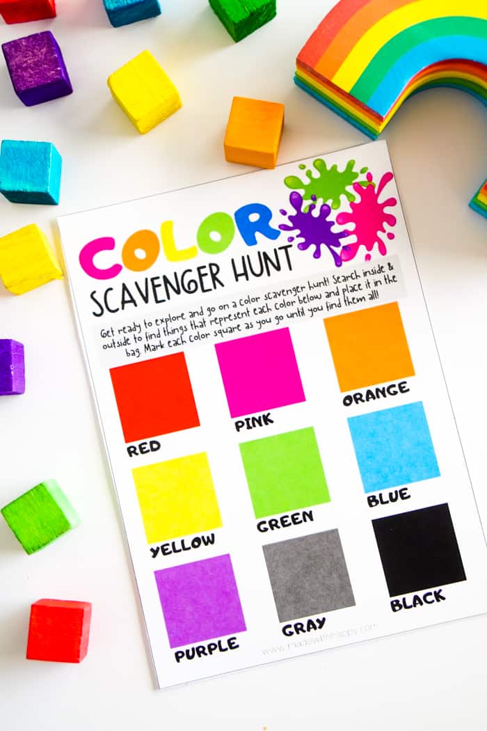 Color Scavenger Hunt