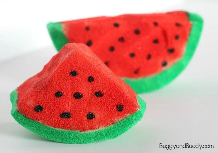 DIY Watermelon Squishy Toy