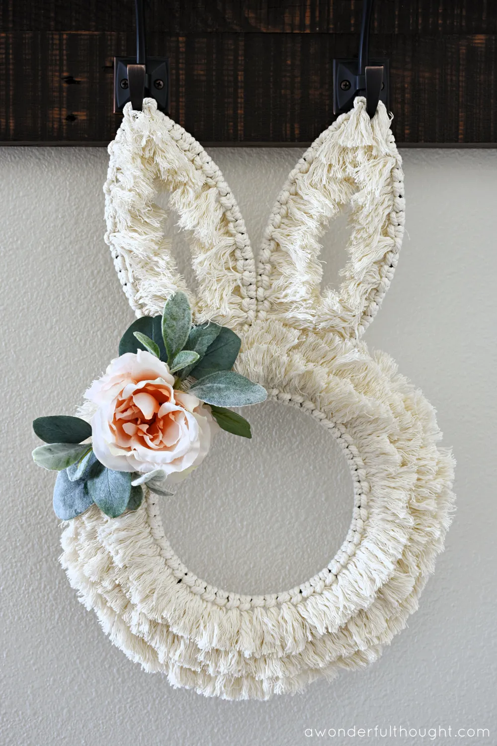 Boho Bunny Wreath