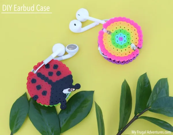 Make a Perler Bead Headphone Case