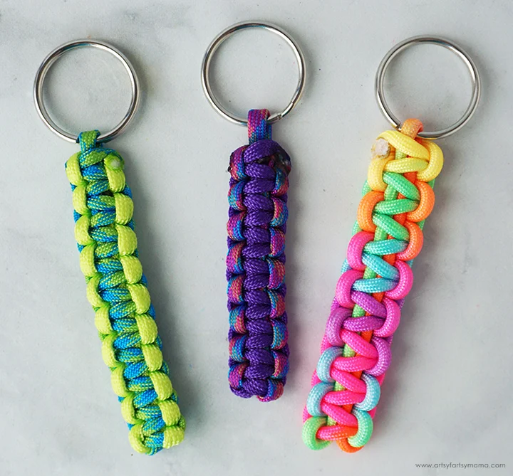 DIY Paracord Keychains