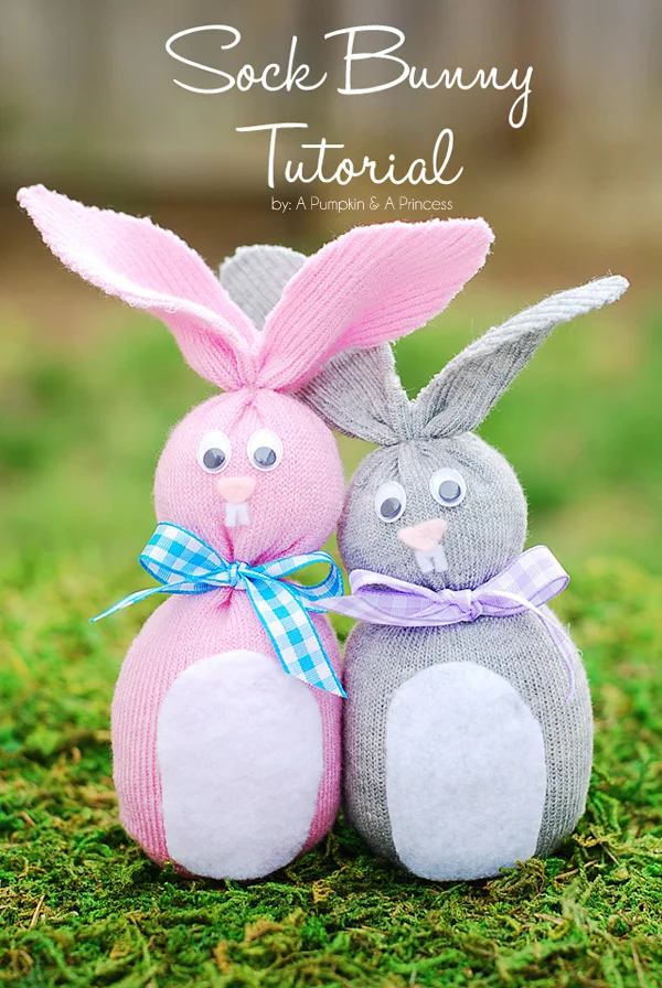 Sock Bunny Craft for Kids