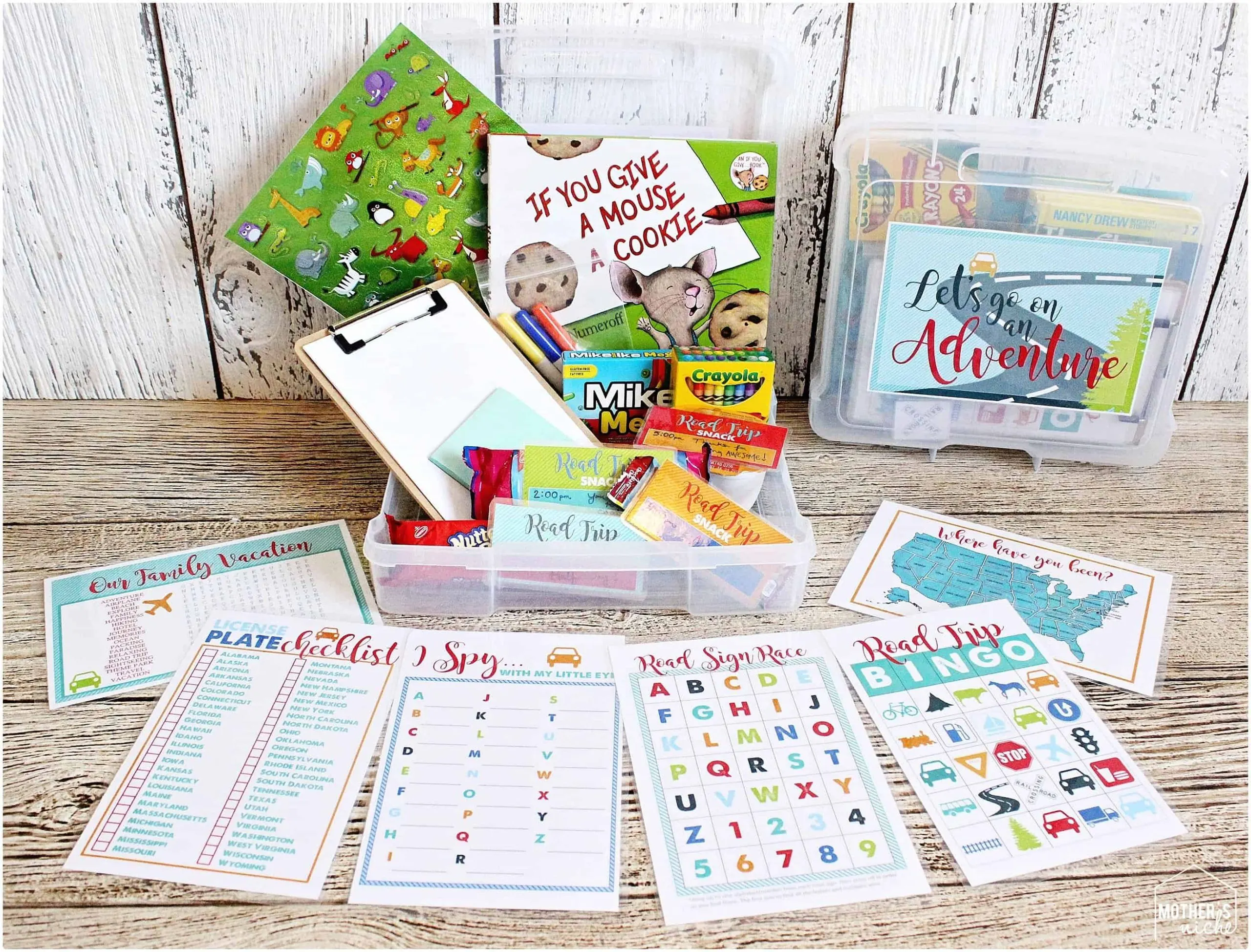 The Ultimate Activity Travel Printable Kit