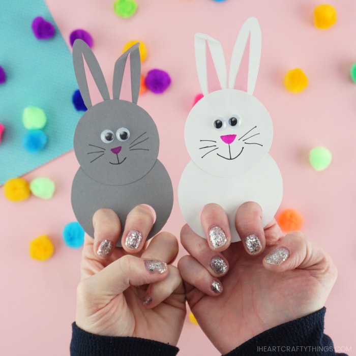 Cute Bunny Finger Puppets