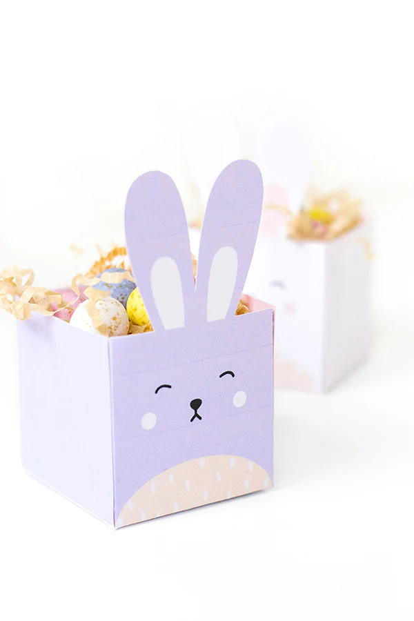 DIY Printable Easter Bunny Boxes