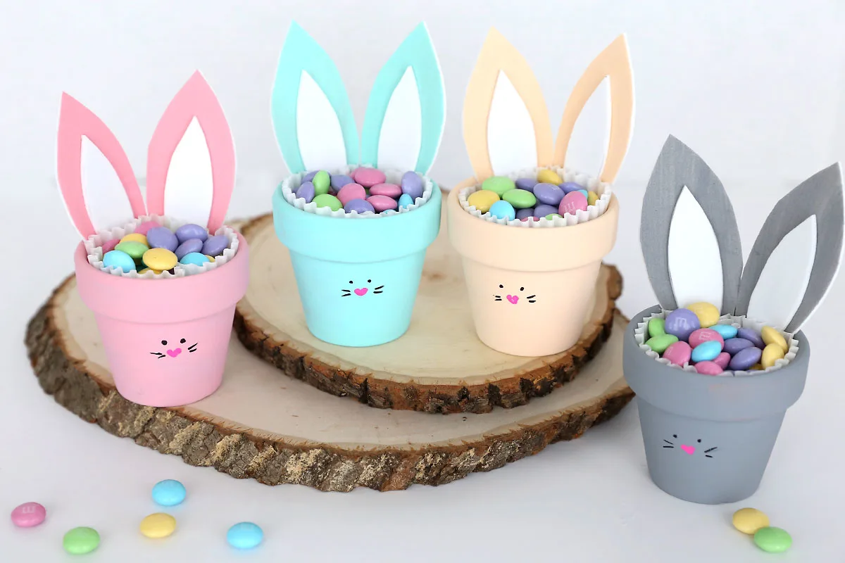 Flower Pot Bunny Craft
