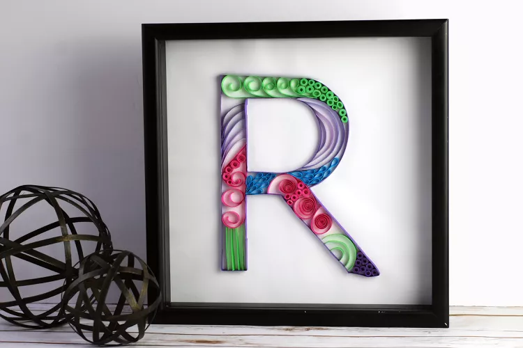 Paper Quilled Monograms