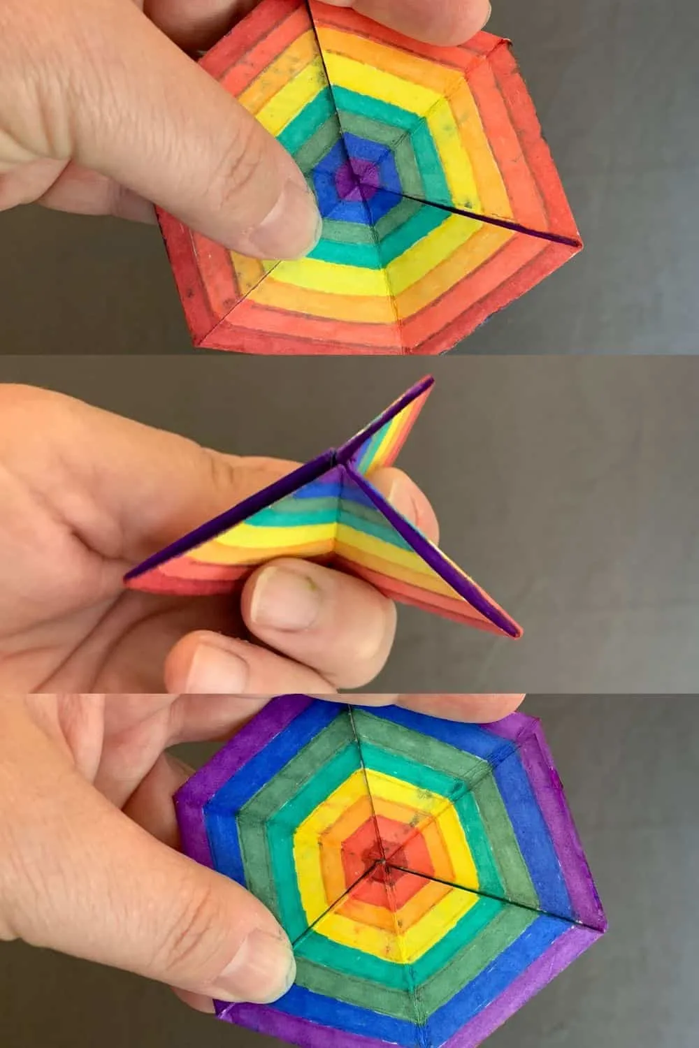 Hexaflexagons