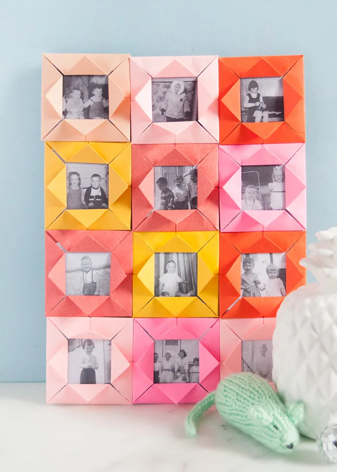 Origami Picture Frames
