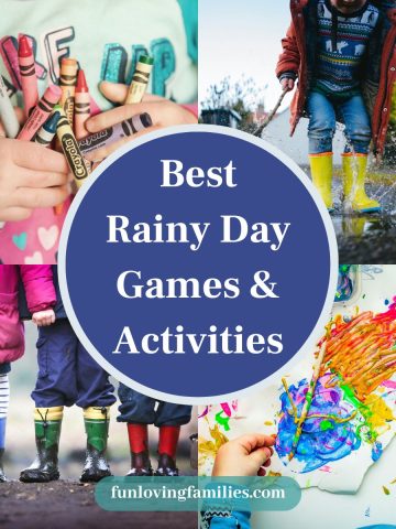 50+ Things To Do On A Rainy Day: Games and Activities for Kids of All Ages