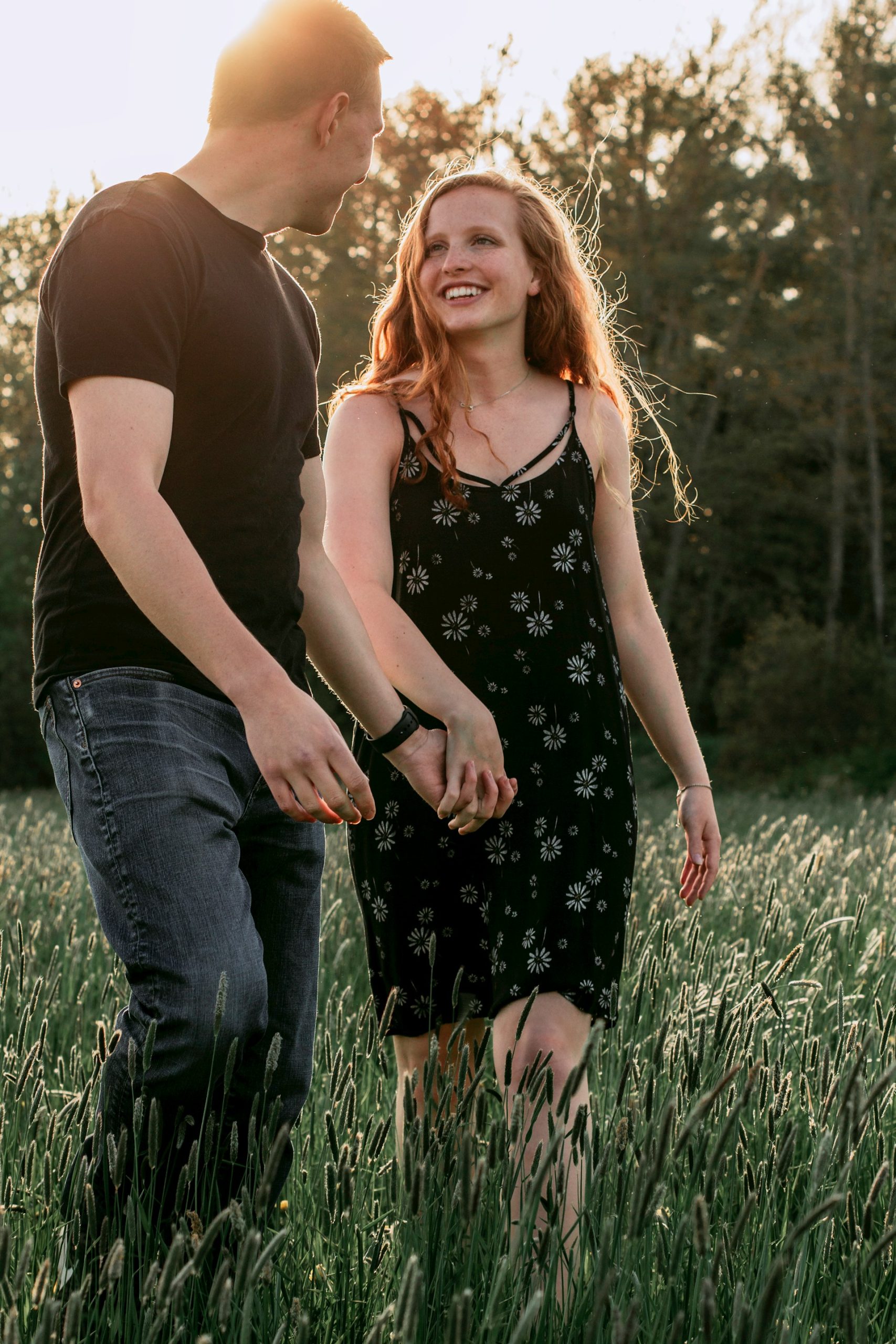 Couple in a Conversation