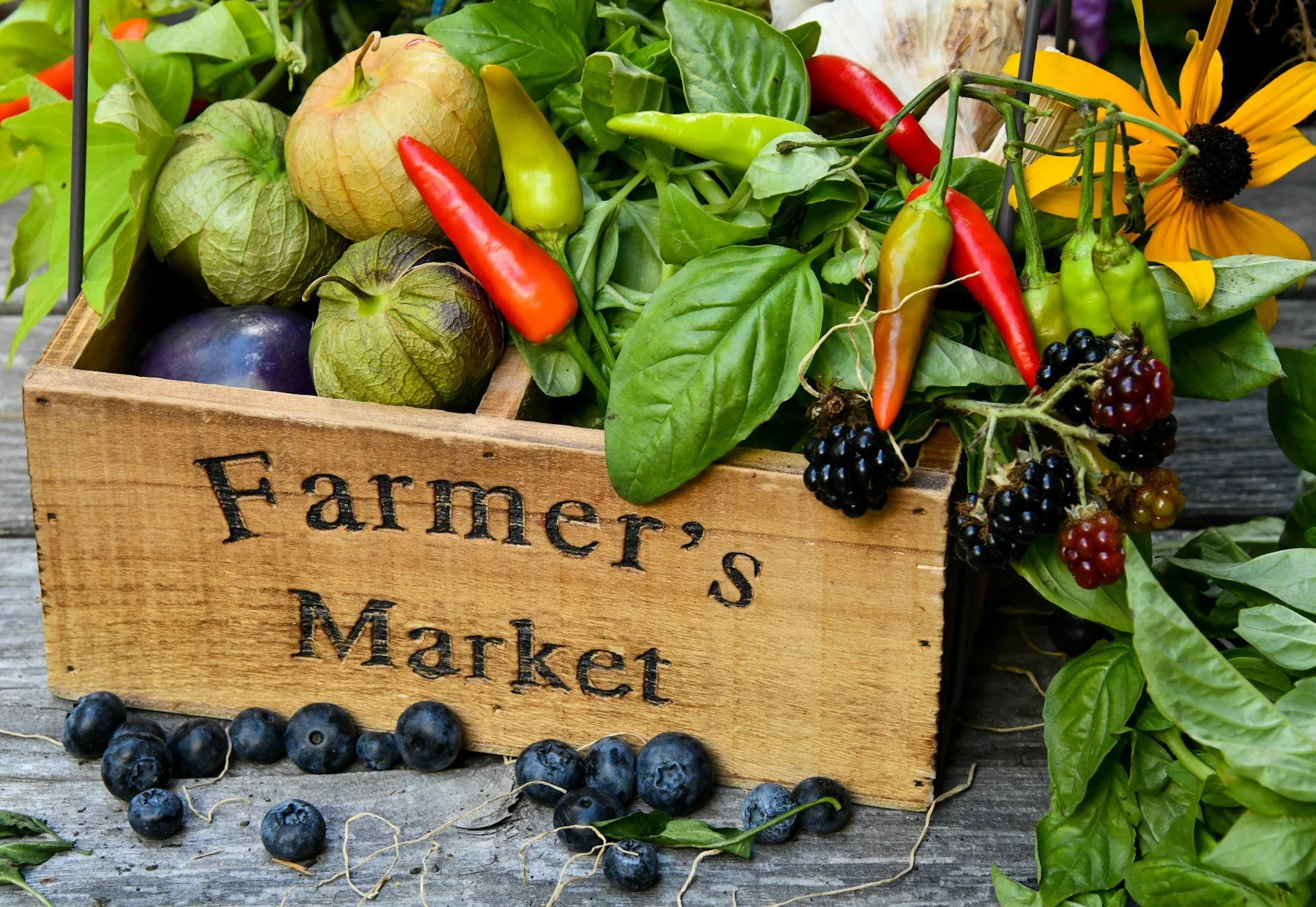 Stroll Around a Farmer’s Market